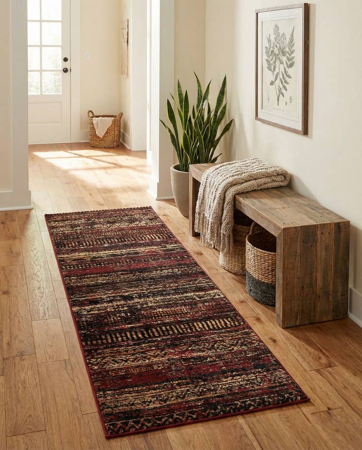 Detail image of 2' 7 x 7' Saturn Runner Rug