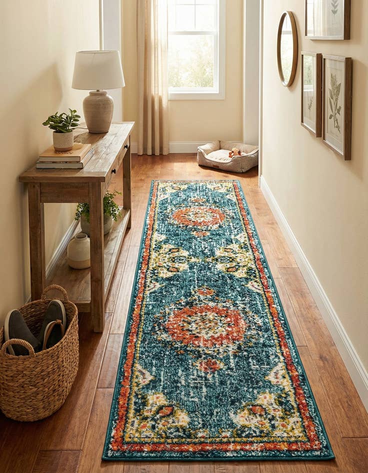 Detail image of 2' x 8' Carrington Runner Rug