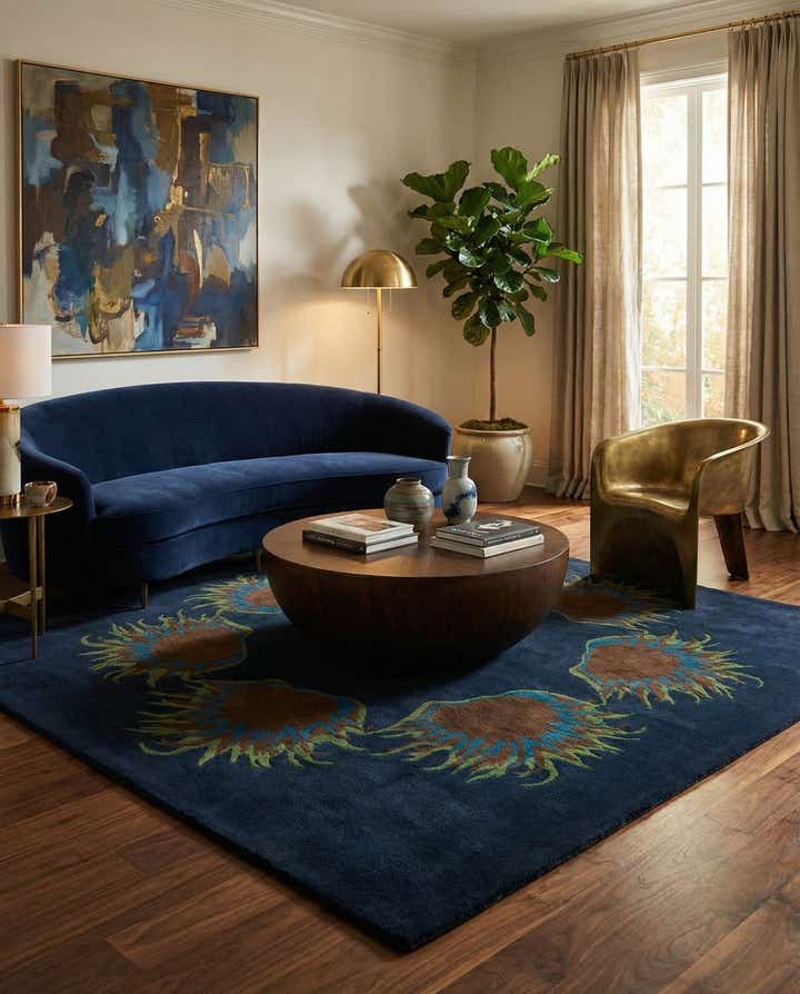 7' 3 x 7' 6 Luna Square Rug