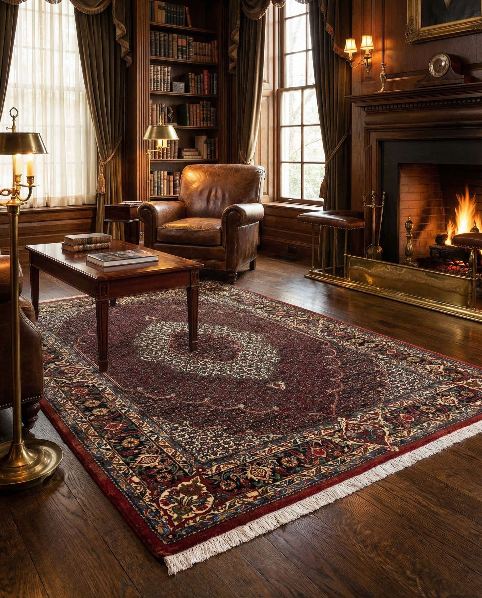 4' 11 x 7' Bidjar Rug
