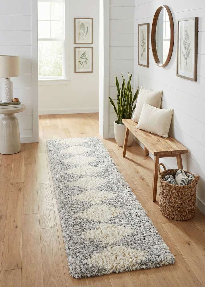 2' 7 x 10' Infinity Shag Runner Rug