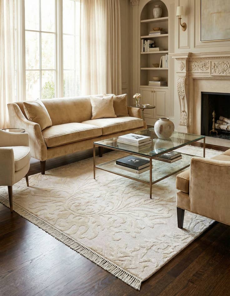 Detail image of 4' 3 x 6' 3 Darya Rug