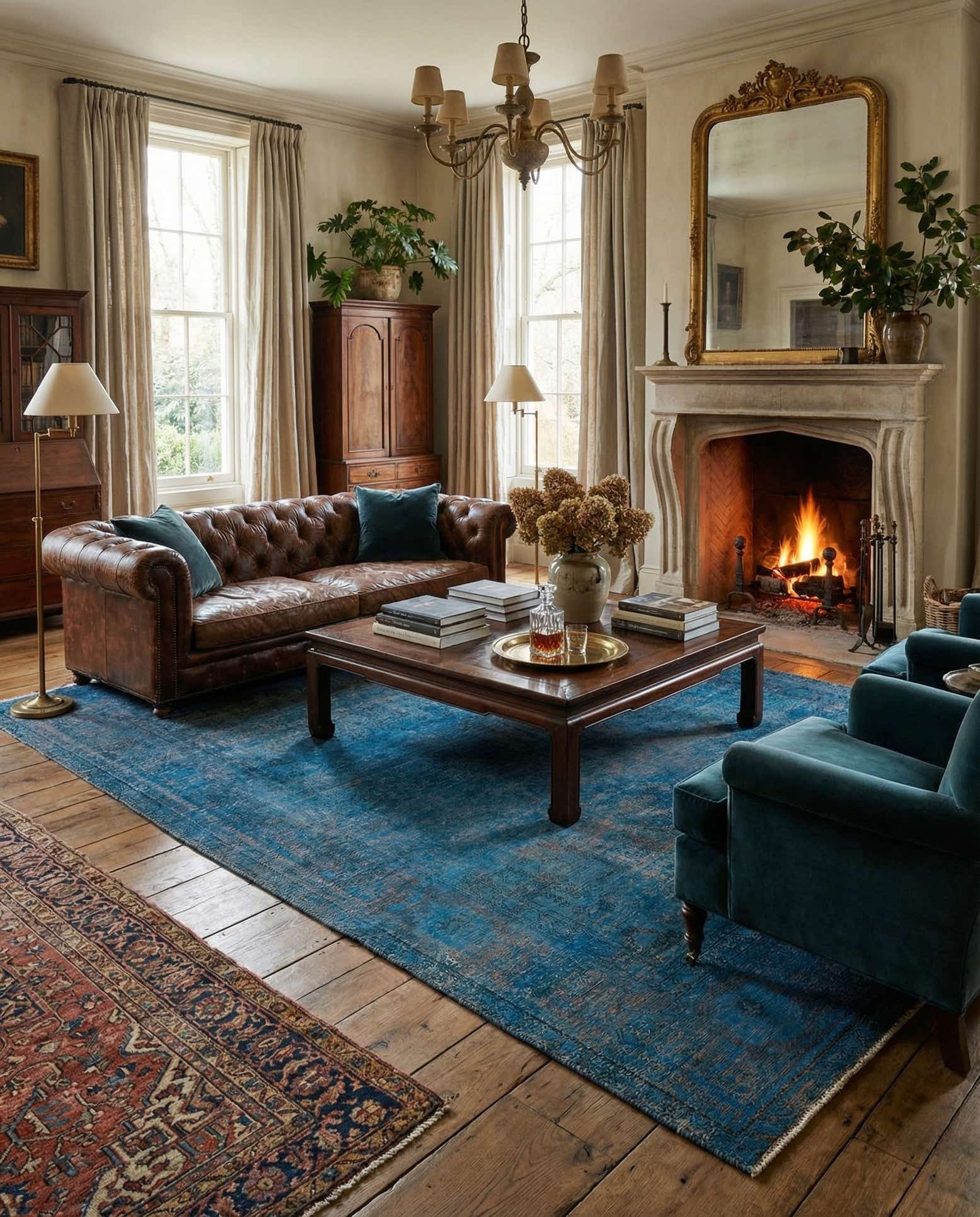 9' 8 x 12' 4 Hand Knotted Ultra Vintage Persian Wool Rug