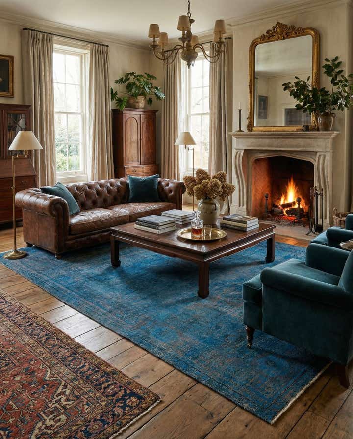 9' 8 x 12' 4 Hand Knotted Ultra Vintage Persian Wool Rug