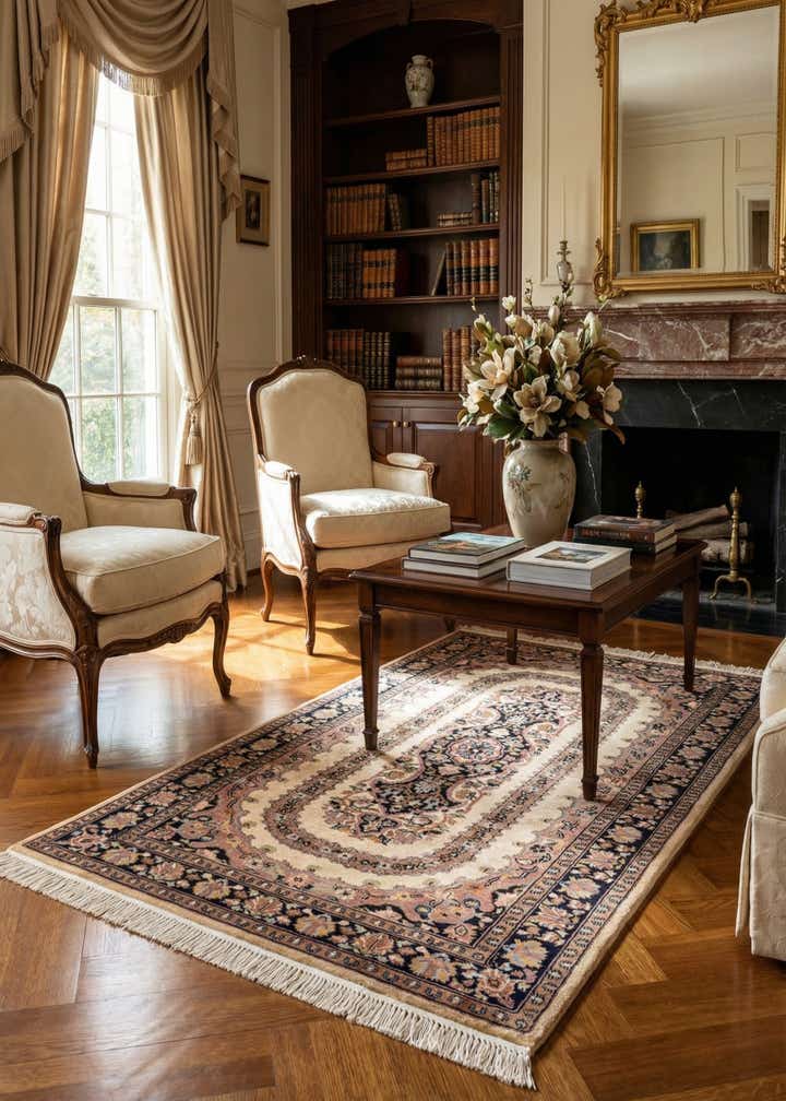 3' 2 x 5' 1 Hand Knotted Bokhara Rug