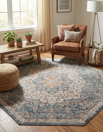 5' 3 x 5' 3 Newport Octagon Rug