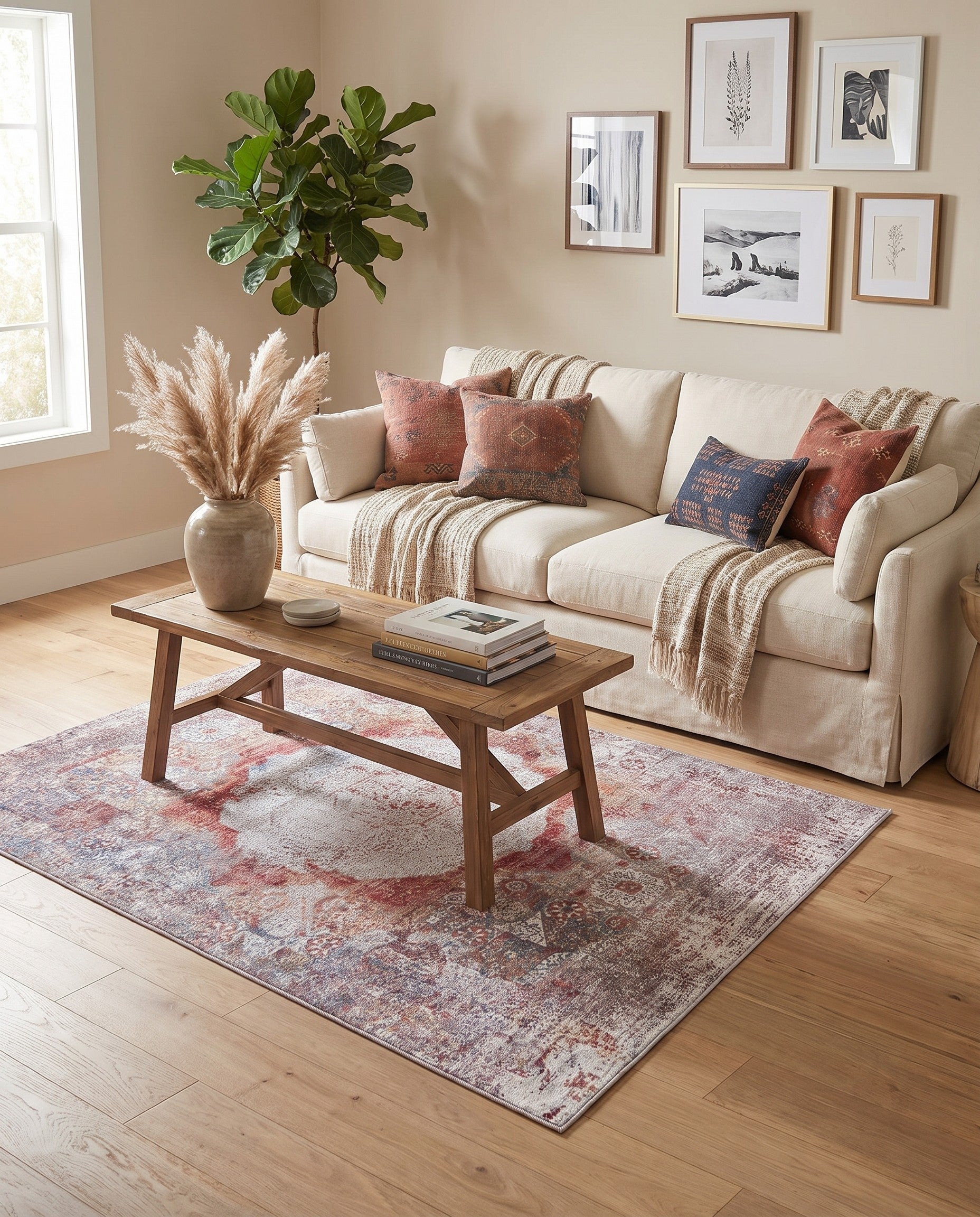 4' x 6' Washable Yara Rug