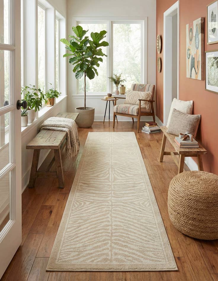 Detail image of 2' 7 x 12' Safari Runner Rug