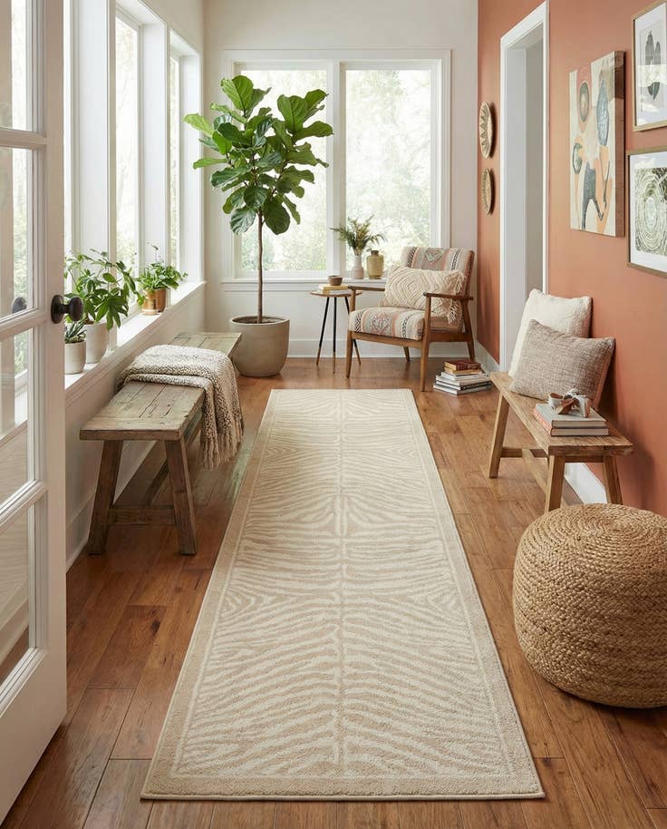 Detail image of 2' 7 x 12' Savannah Runner Rug