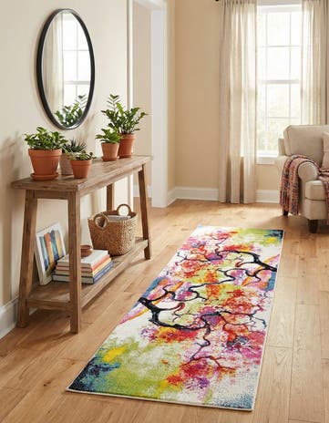 Ivory Tuscany Runner Rug