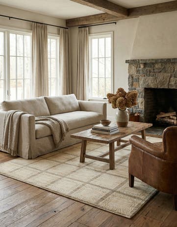 5' 9 x 8' Hand Knotted Kashkuli Gabbeh Wool Rug