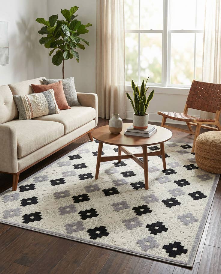 Detail image of 5' x 7' 7 Easy-Clean Indoor / Outdoor Rug