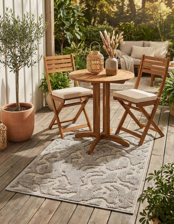 Detail image of 2' x 3'  Washable Sabrina Soto Indoor / Outdoor Rug