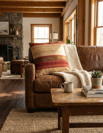2' 4 x 2' 4 Hand Woven Pillow Wool Round Rug