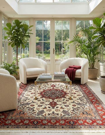 5' 1 x 6' 10 Tabriz Rug
