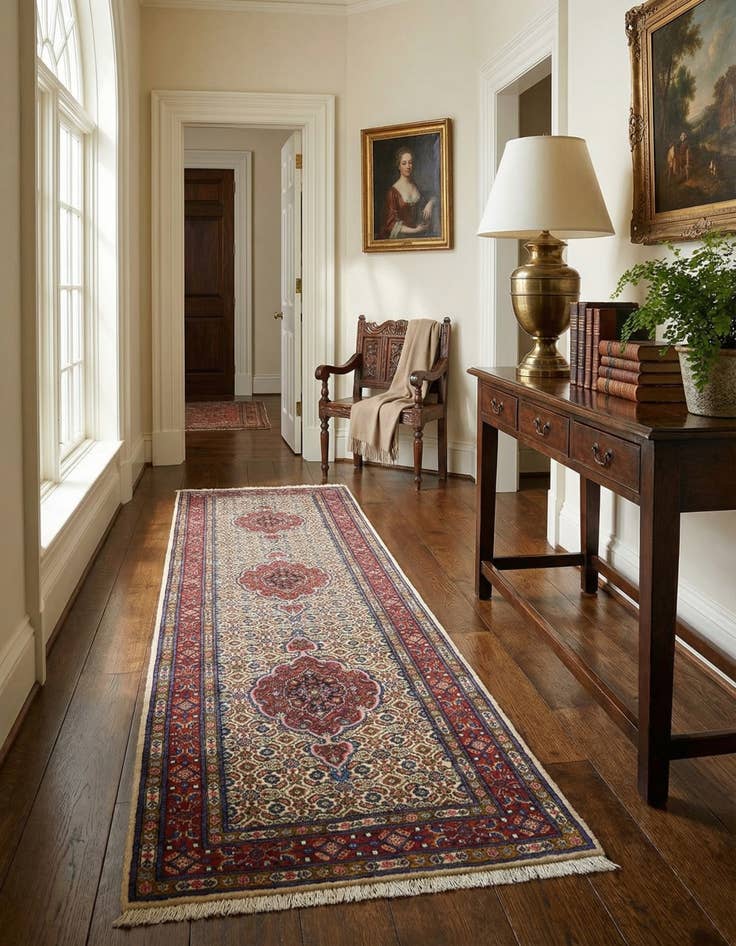 Detail image of  2' 7 x 9' 5 Mood Wool Runner Rug