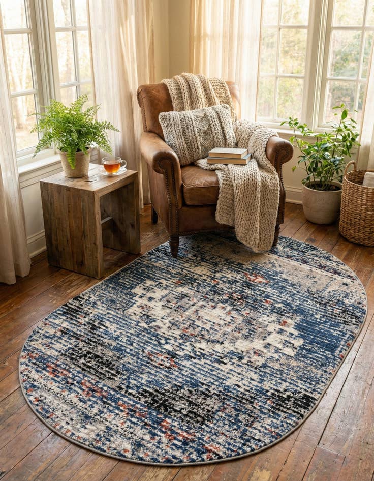 Detail image of  4' x 6' Tucson Oval Rug