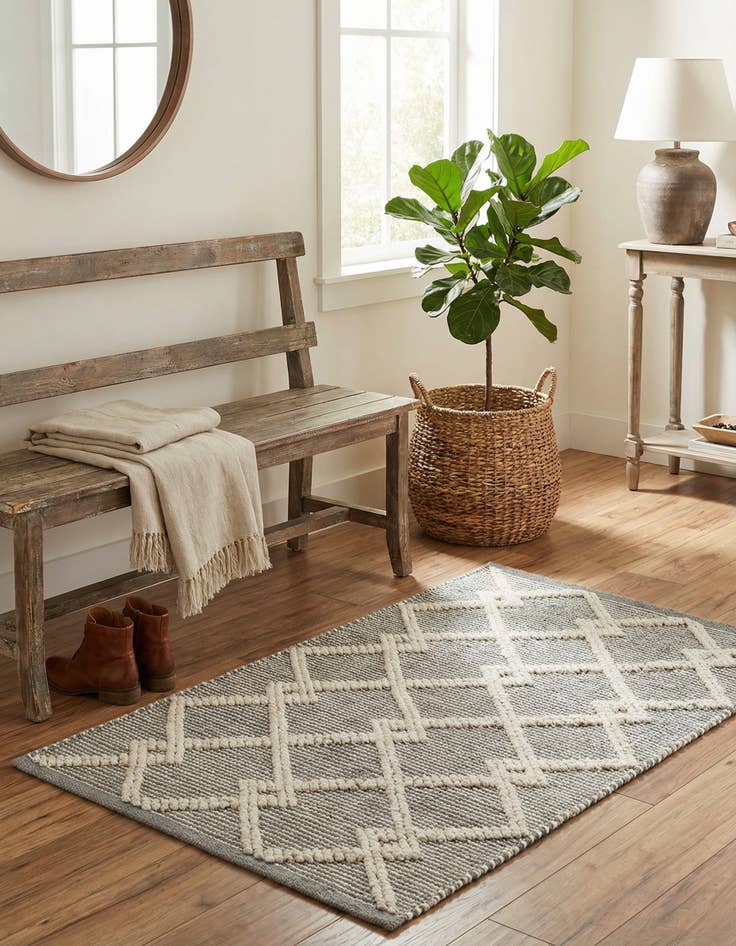 Detail image of 2' 2 x 3' 1  Hand Knotted Jill Zarin Dorset Rug