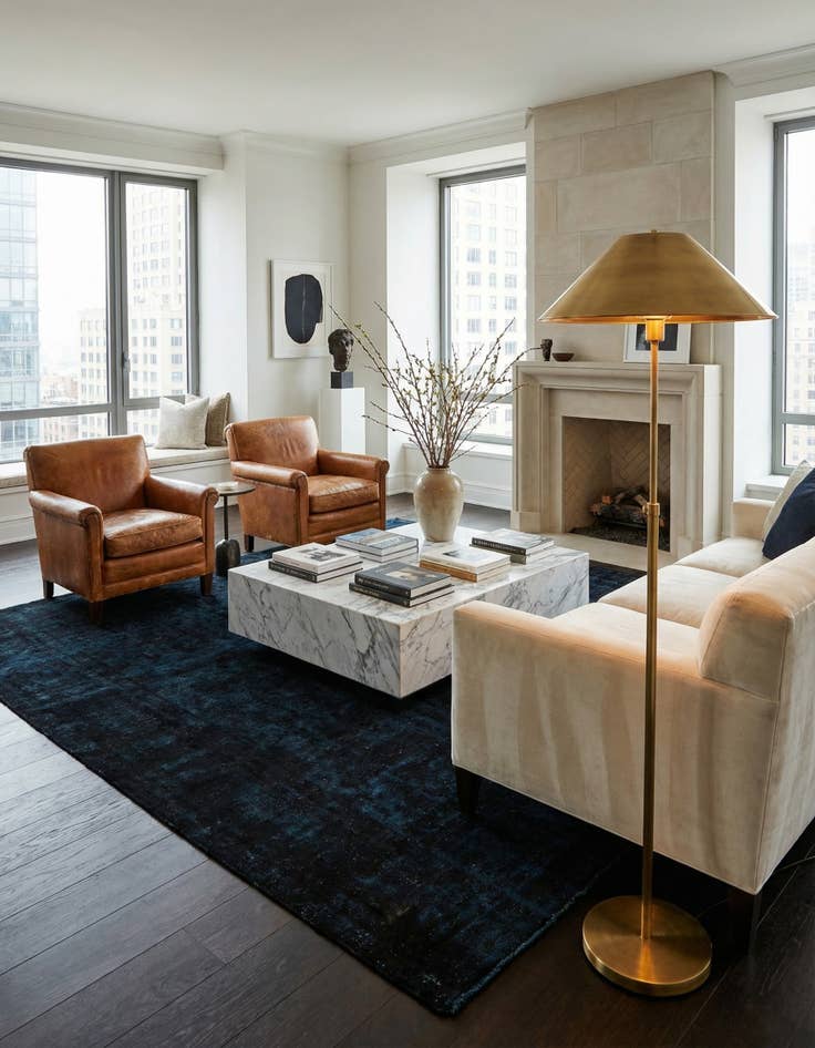 Detail image of 8' 2 x 12' 1  Hand Knotted Ultra Vintage Persian Wool Rug