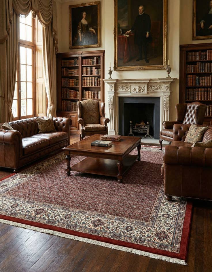 Detail image of  8' x 11' 3 Mood Wool Rug