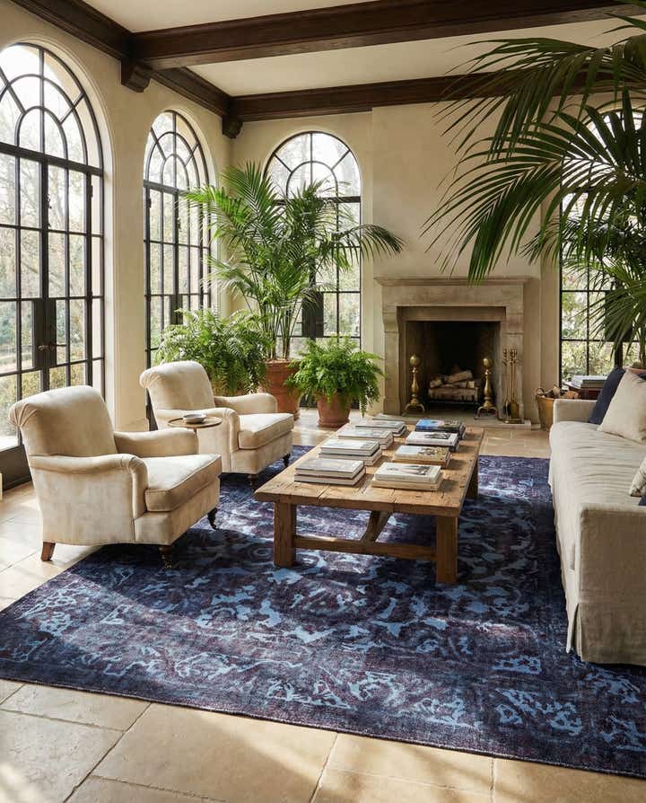 9' 6 x 13' 3 Vintage Royal Wool Rug