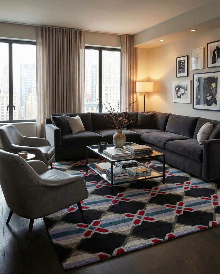 8' x 10' Luna Wool Rug