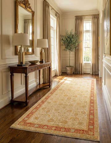 6' 7 x 14' 7 Kaizar Wool Runner Rug