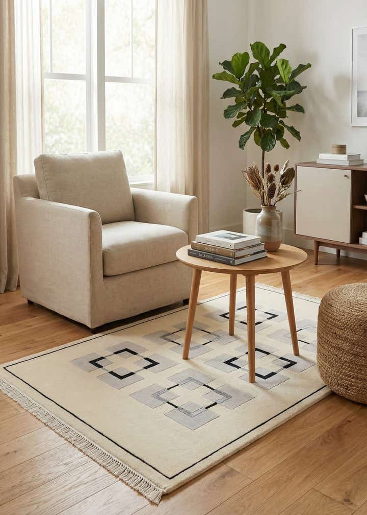 2' 11 x 5' Hand Knotted Darya Rug