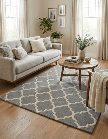 5' x 8' 1 Luna Wool Rug
