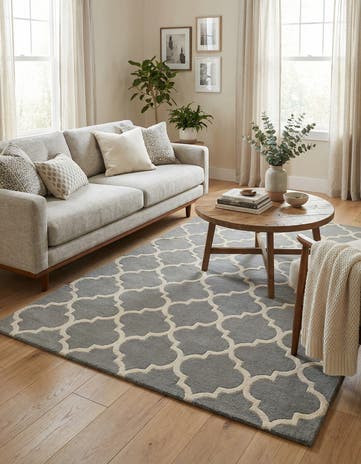 5' x 8' 1 Luna Wool Rug
