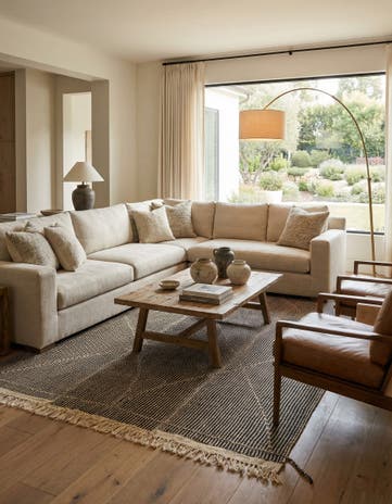 5' 10 x 9' 5 Hand Woven Kilim Modern Wool Rug