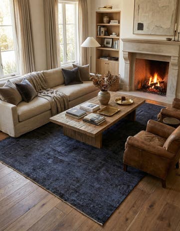 9' 6 x 12' 6 Hand Knotted Ultra Vintage Persian Wool Rug