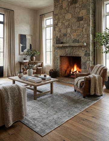 6' x 9' 5 Ultra Vintage Wool Rug