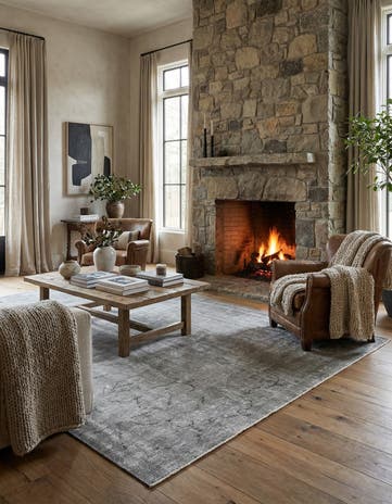 6' x 9' 5 Ultra Vintage Wool Rug