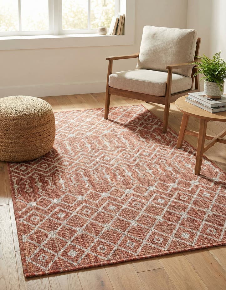 3' x 5' 3 Easy-Clean Lattice Indoor / Outdoo...
