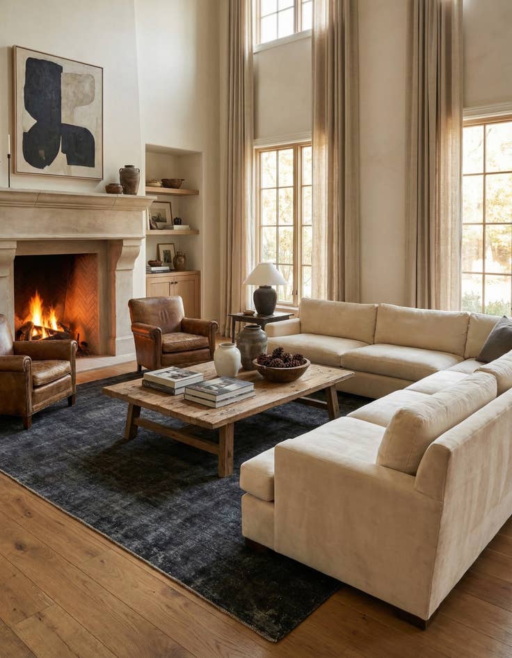 Detail image of 9' 5 x 12' 5  Hand Knotted Ultra Vintage Persian Wool Rug