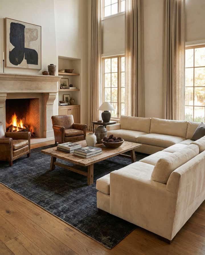 9' 5 x 12' 5 Hand Knotted Ultra Vintage Persian Wool Rug