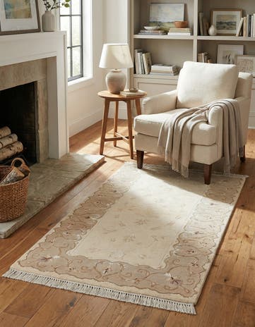 2' 9 x 4' 10 Hand Knotted Darya Rug