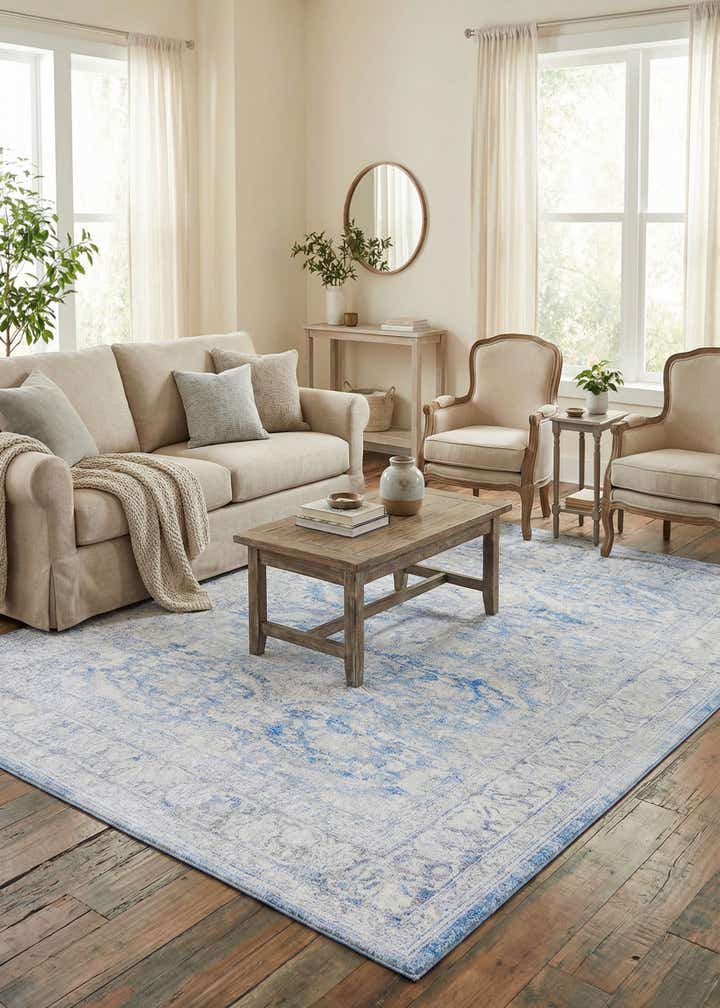 7' 6 x 10' 6 Washable Timeless Rug