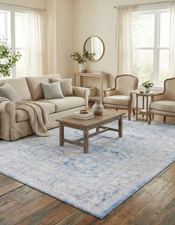 7' 6 x 10' 6 Washable Timeless Rug