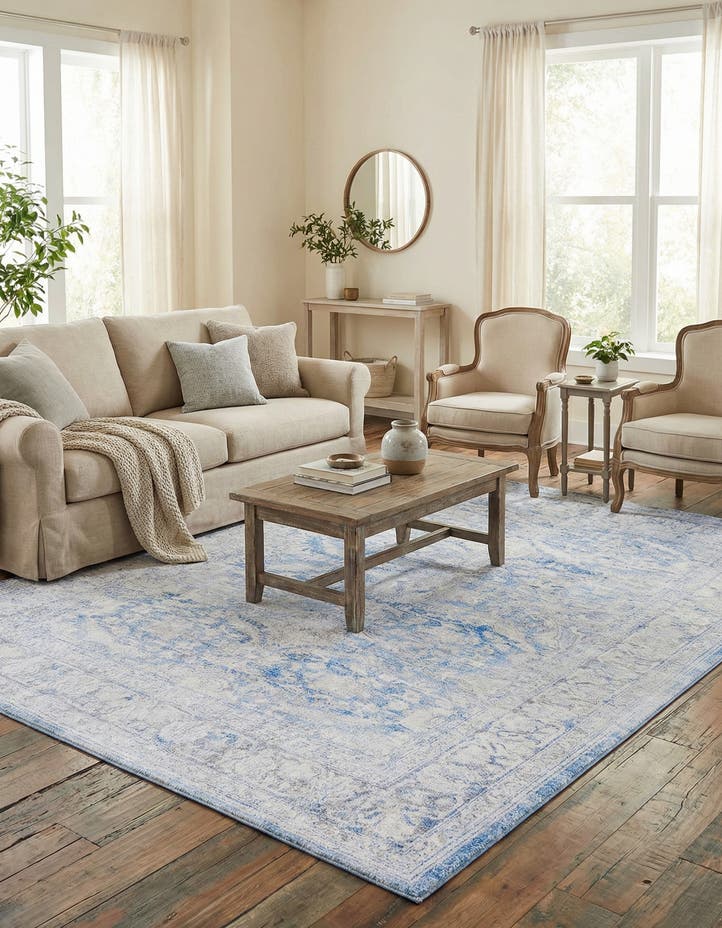 7' 6 x 10' 6 Washable Timeless Rug