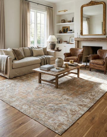 8' 2 x 10' 10 Hand Knotted Ultra Vintage Persian Wool Rug
