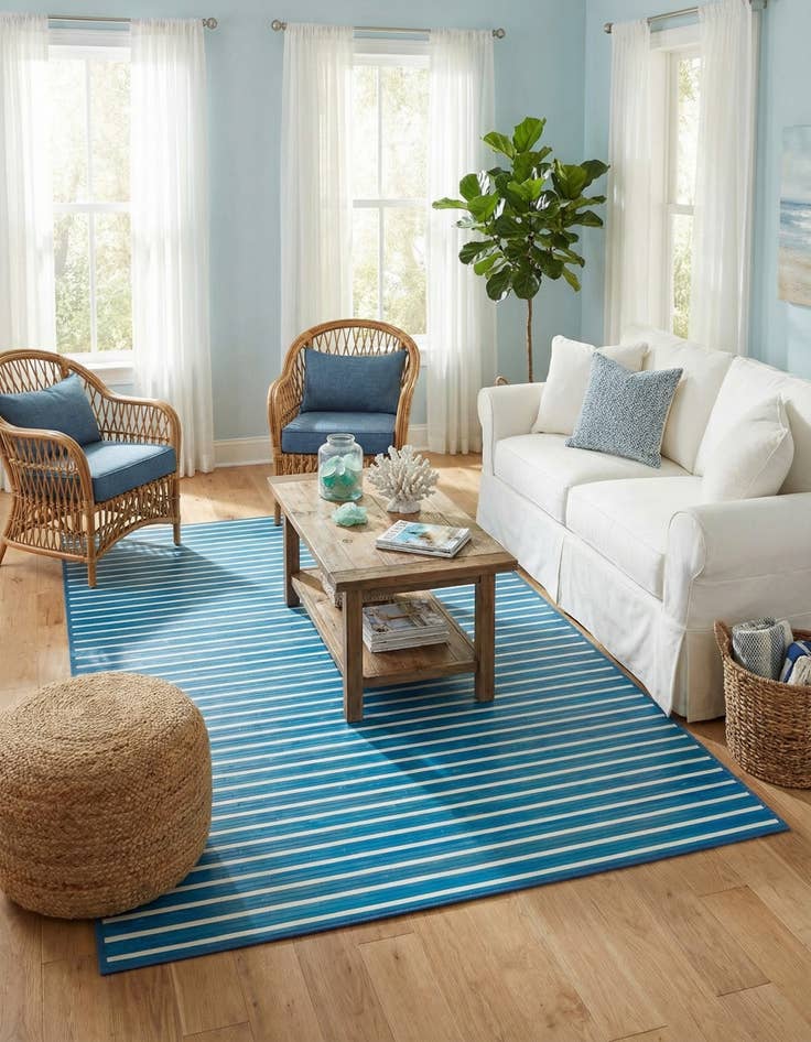 Detail image of 6' x 9' Bamboo Rug