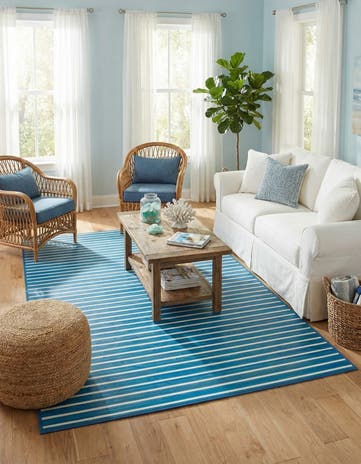 6' x 9' Bamboo Rug