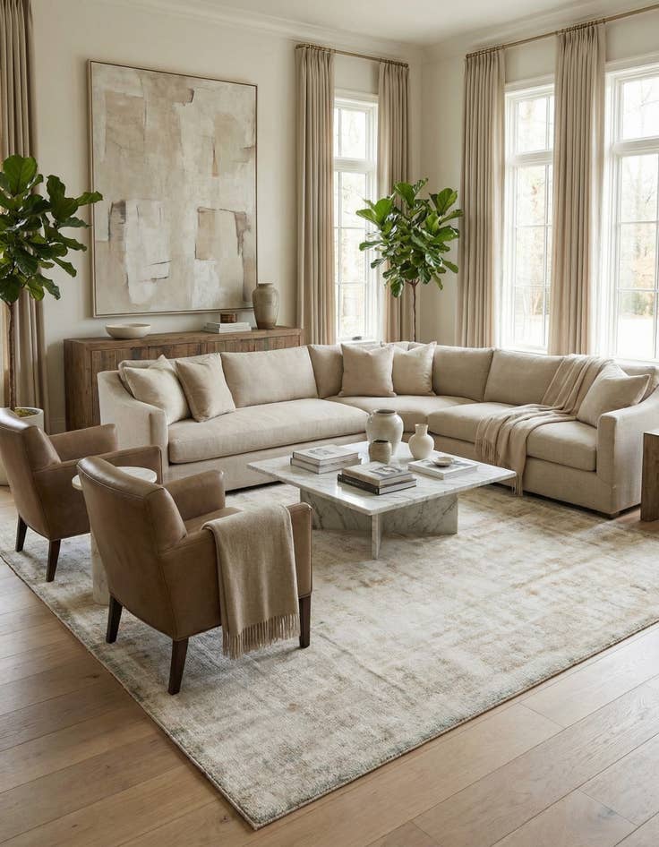 Detail image of 9' 3 x 13'  Hand Knotted Ultra Vintage Persian Wool Rug