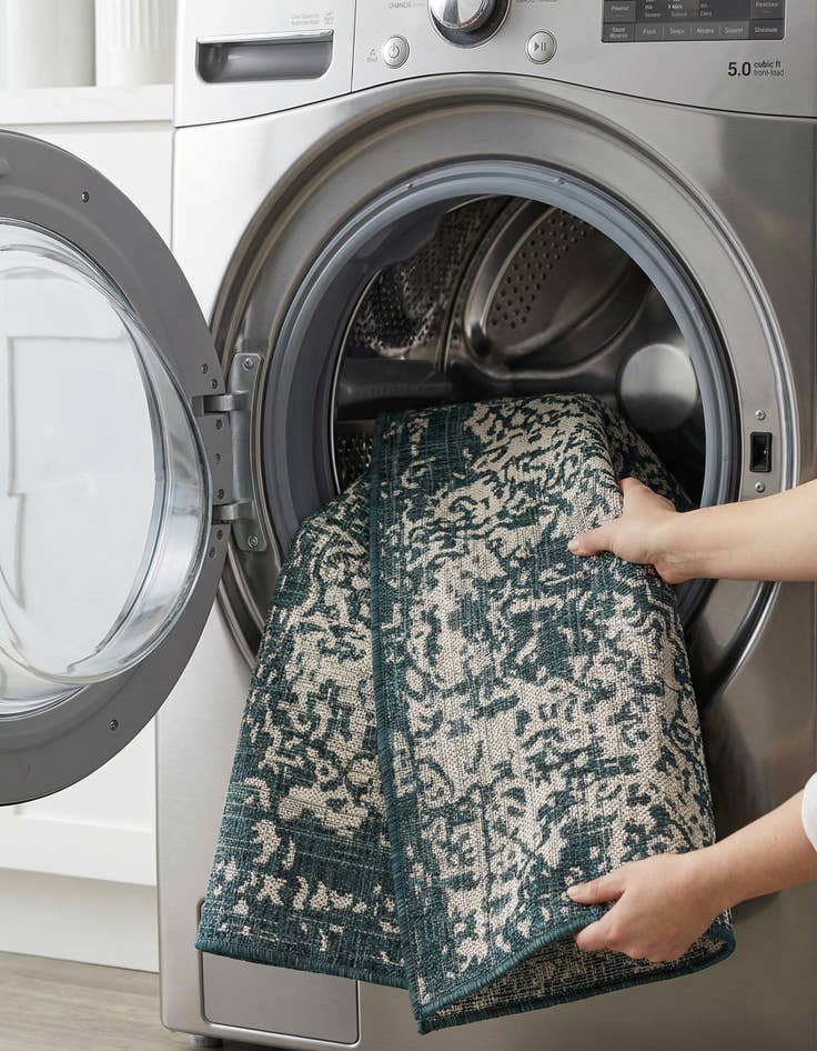 Detail image of 3' x 5' 3  Washable Jill Zarin Dubai Indoor / Outdoor Rug