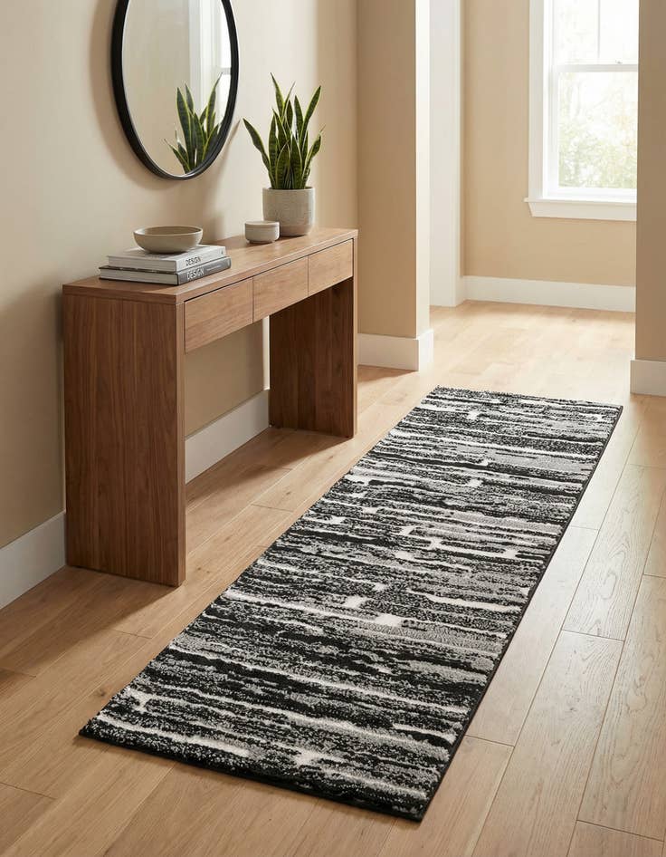 Detail image of 2' x 6' Sepia Runner Rug