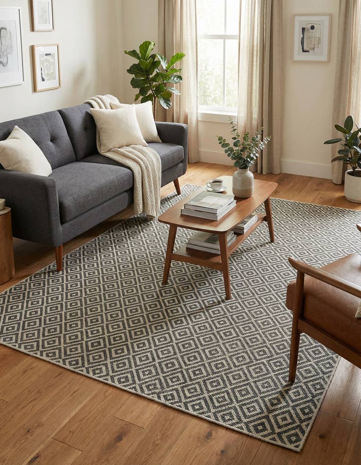 Detail image of 9' x 12' Easy-Clean Jill Zarin Costa Rica Indoor / Outdoor Rug