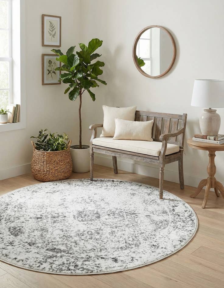 Detail image of  3' x 3' Monte Carlo Round Rug