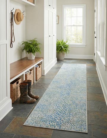 2' 7 x 12' Kamala Washable Runner Rug